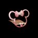 Minnie Pink Hair Comb Pin